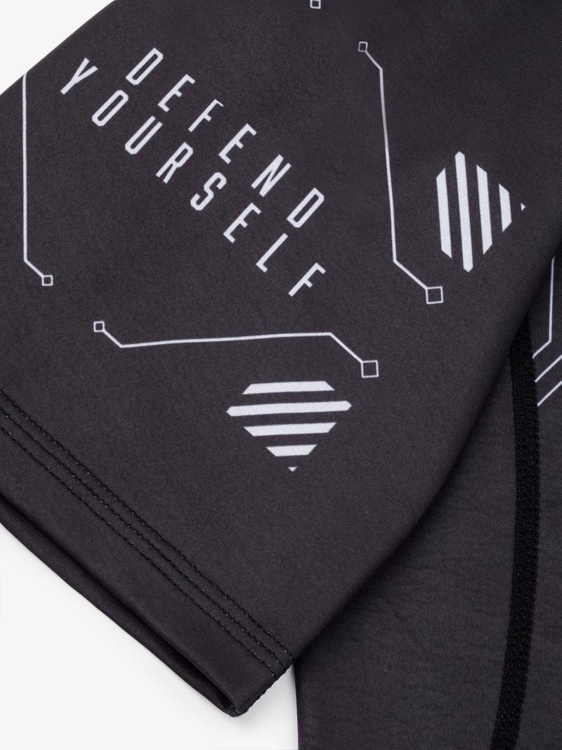 MANTO SHIELD RASHGUARD-BLACK